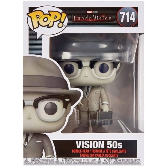 Funko Pop! Marvel WandaVision 714 Vision 50s - Picture 1 of 2